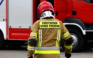 Pożar hali w Olsztynie. Trwa szacowanie strat